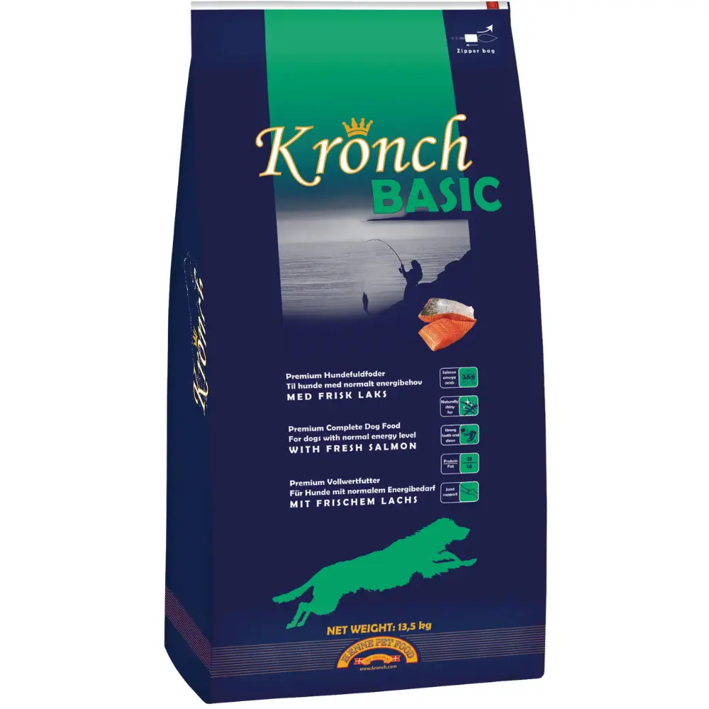 Kronch Basic Hundefutter mit normalem Energiebedarf 13,5 kg