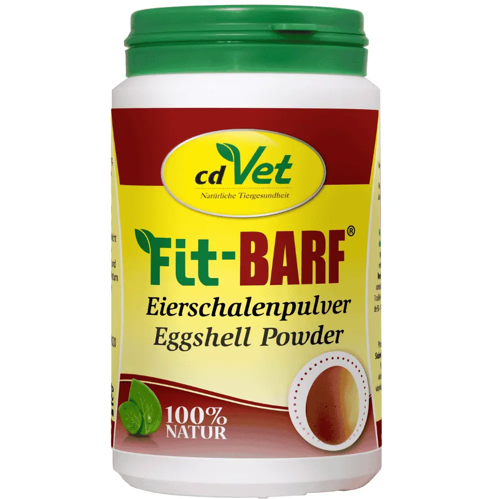 Fit-BARF Eierschalenpulver für Hunde und Katzen in der 300 g Dose