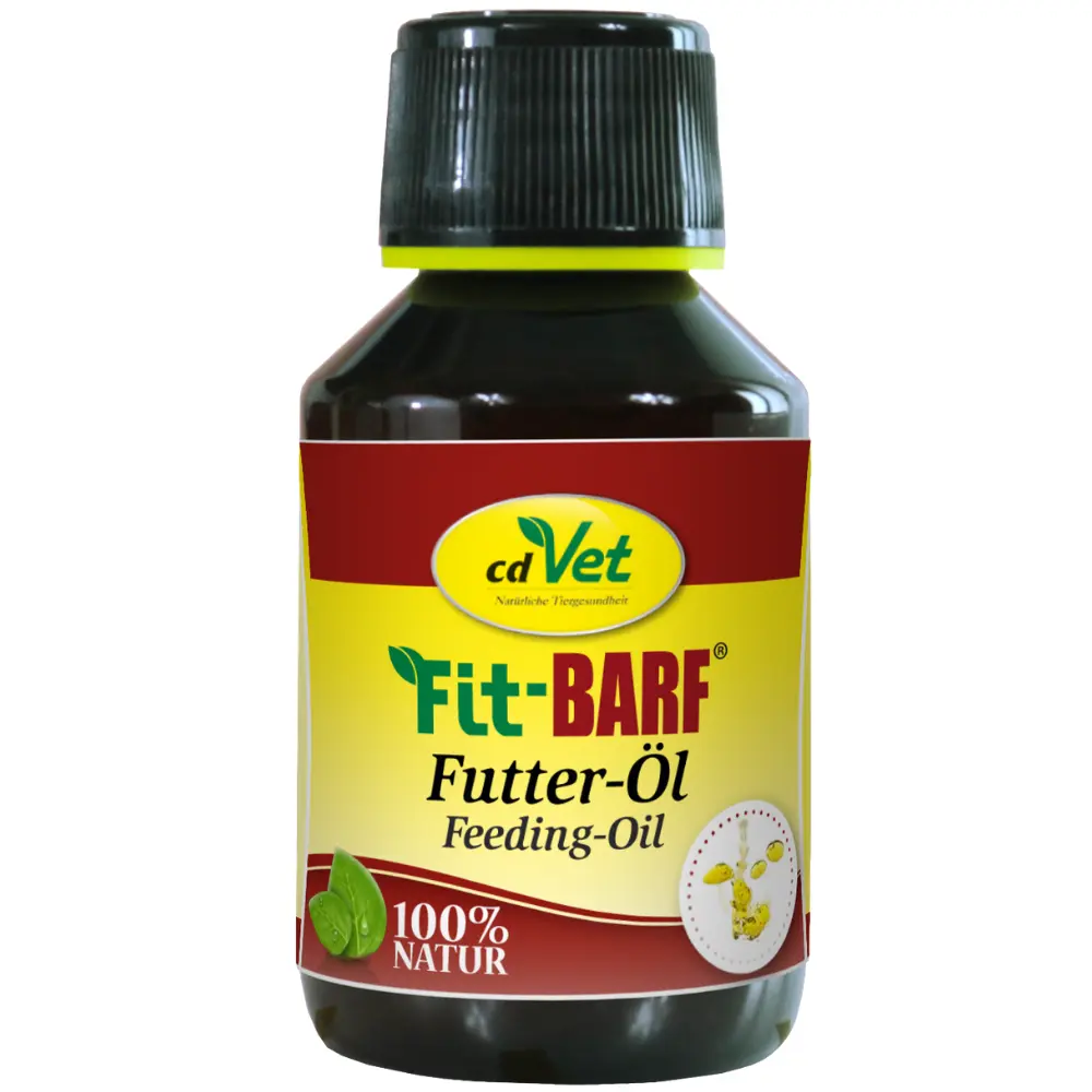 Fit-BARF Futter-Öl für Hunde und Katzen 100 ml