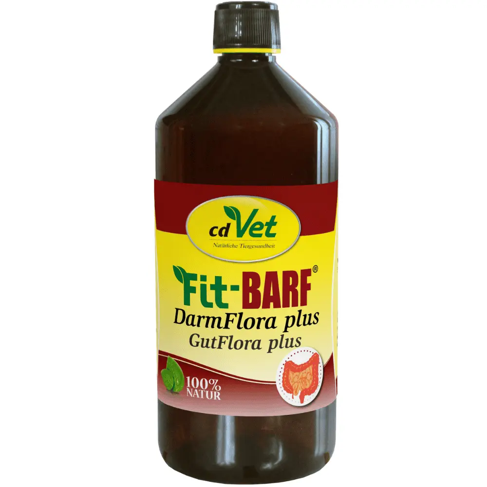 Fit-BARF DarmFlora Plus für Hunde und Katzen 1000 ml