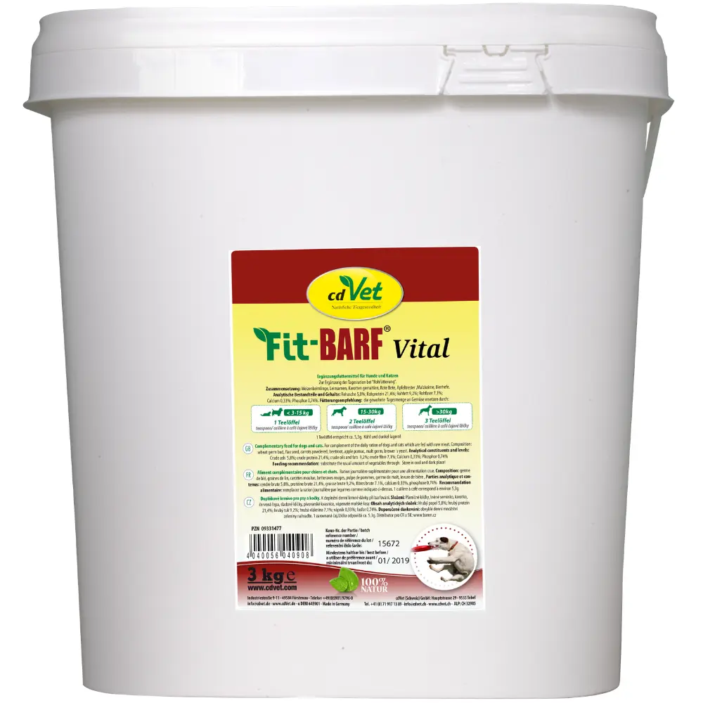Fit-BARF Vital für Hunde und Katzen 3 kg