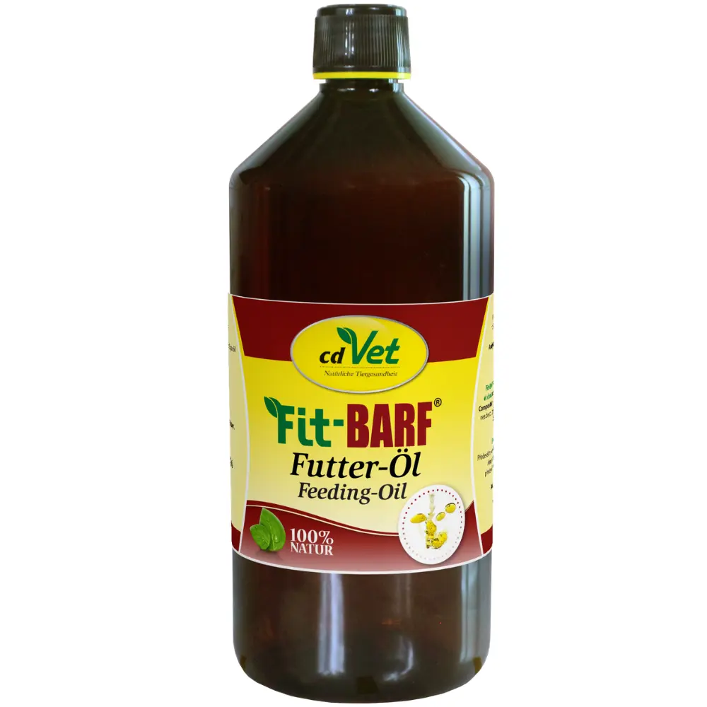 Fit-BARF Futter-Öl für Hunde und Katzen 1 Liter
