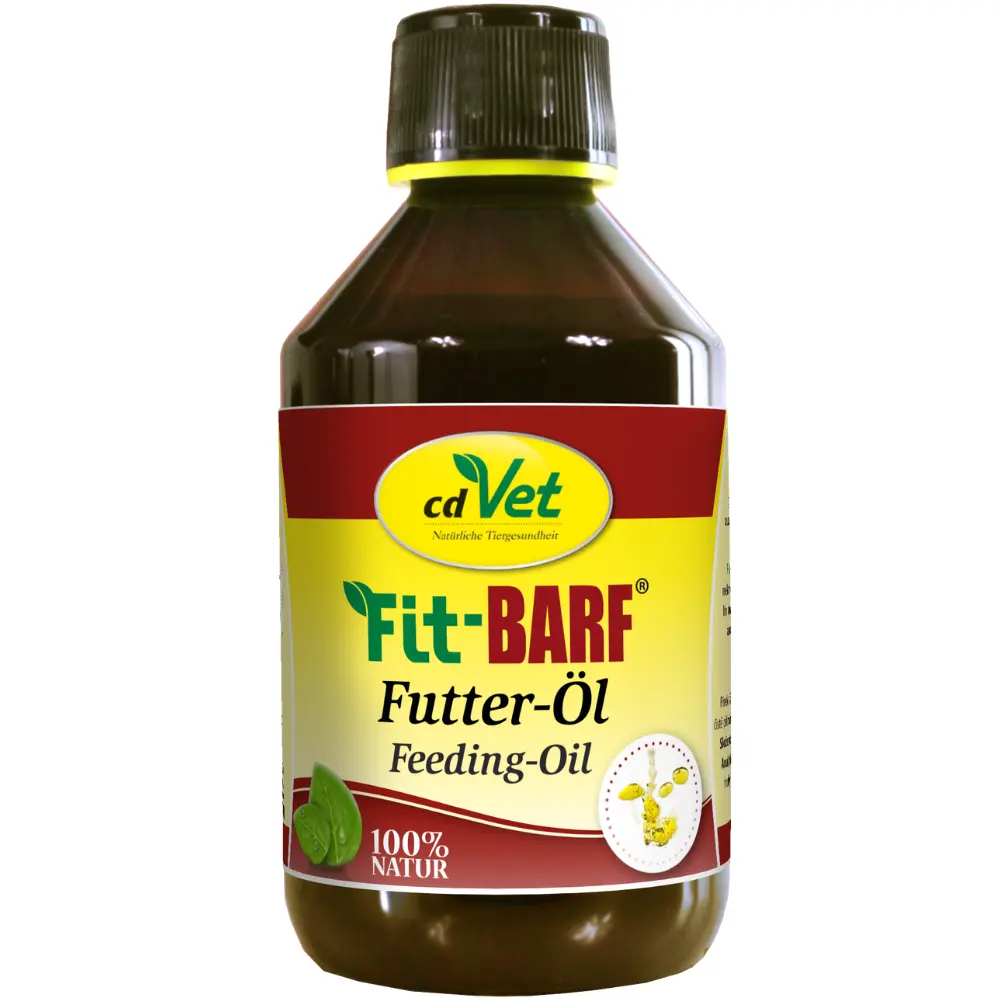 Fit-BARF Futter-Öl für Hunde und Katzen 250 ml