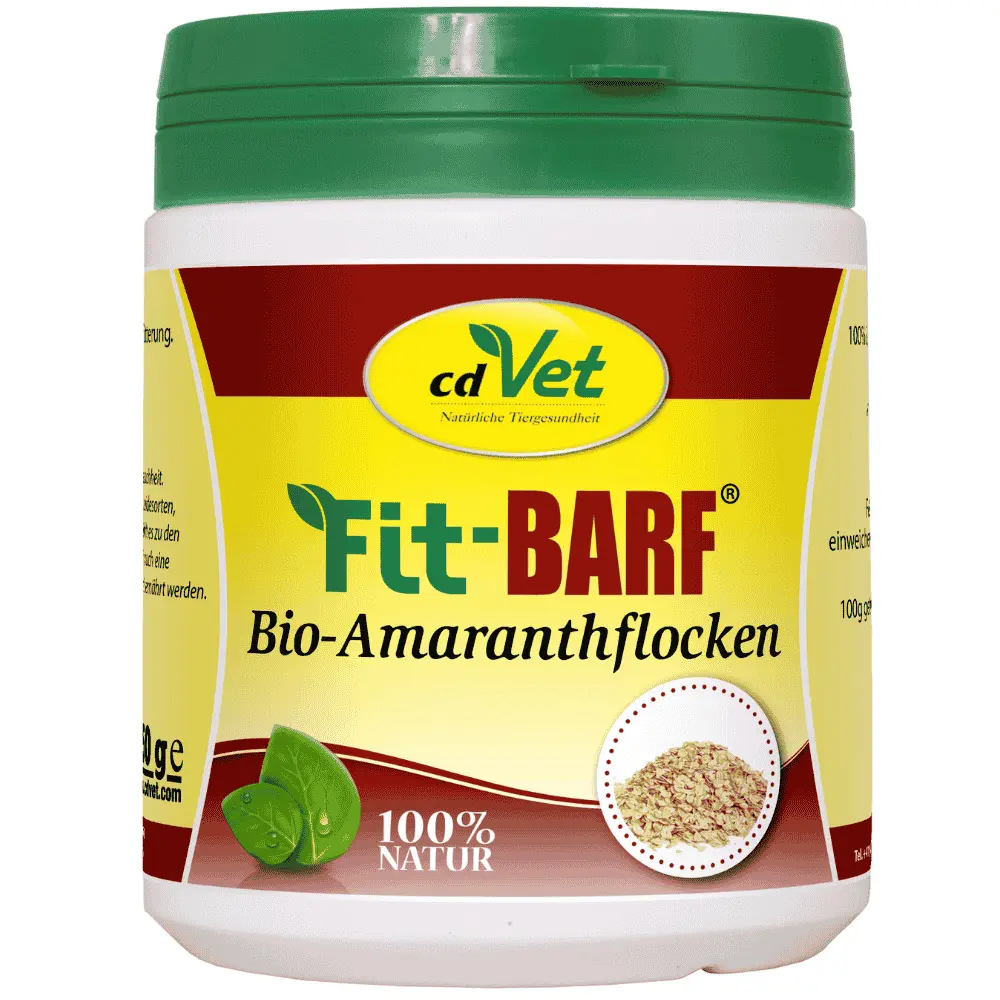 Fit-BARF Bio-Amaranthflocken für Hunde in der 400 g Dose