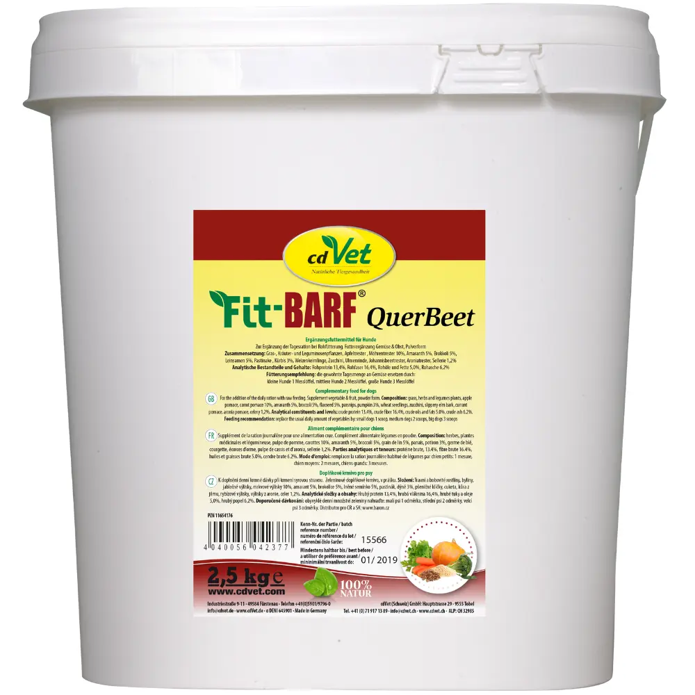 Fit-BARF Querbeet für Hunde 2,5 kg