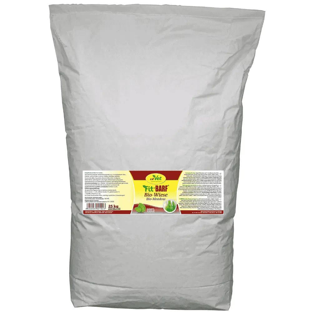 Fit-BARF Bio-Wiese für Hunde im 25 kg Sack
