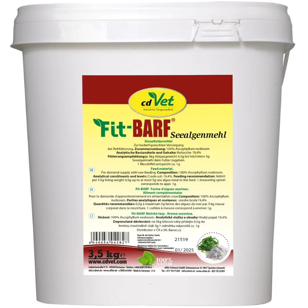 Fit-BARF Seealgenmehl für Hunde und Katzen 3,5 kg