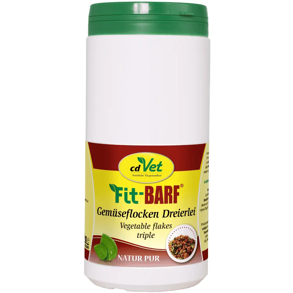 Fit-BARF Gemüseflocken Dreierlei für Hunde in der 450 g Dose