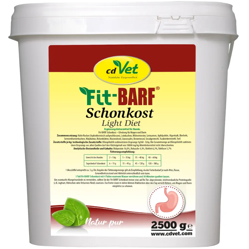 Fit-BARF Schonkost für Hunde 2,5 kg