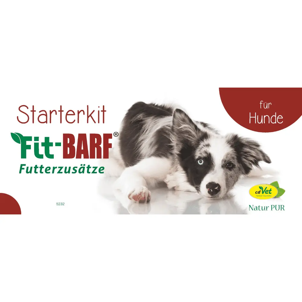 Fit-BARF Starterkit für Hunde - Etikett