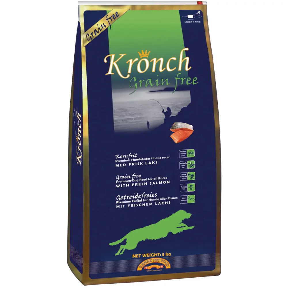 Kronch Grainfree Hundefutter für Getreideallergiker 5 kg